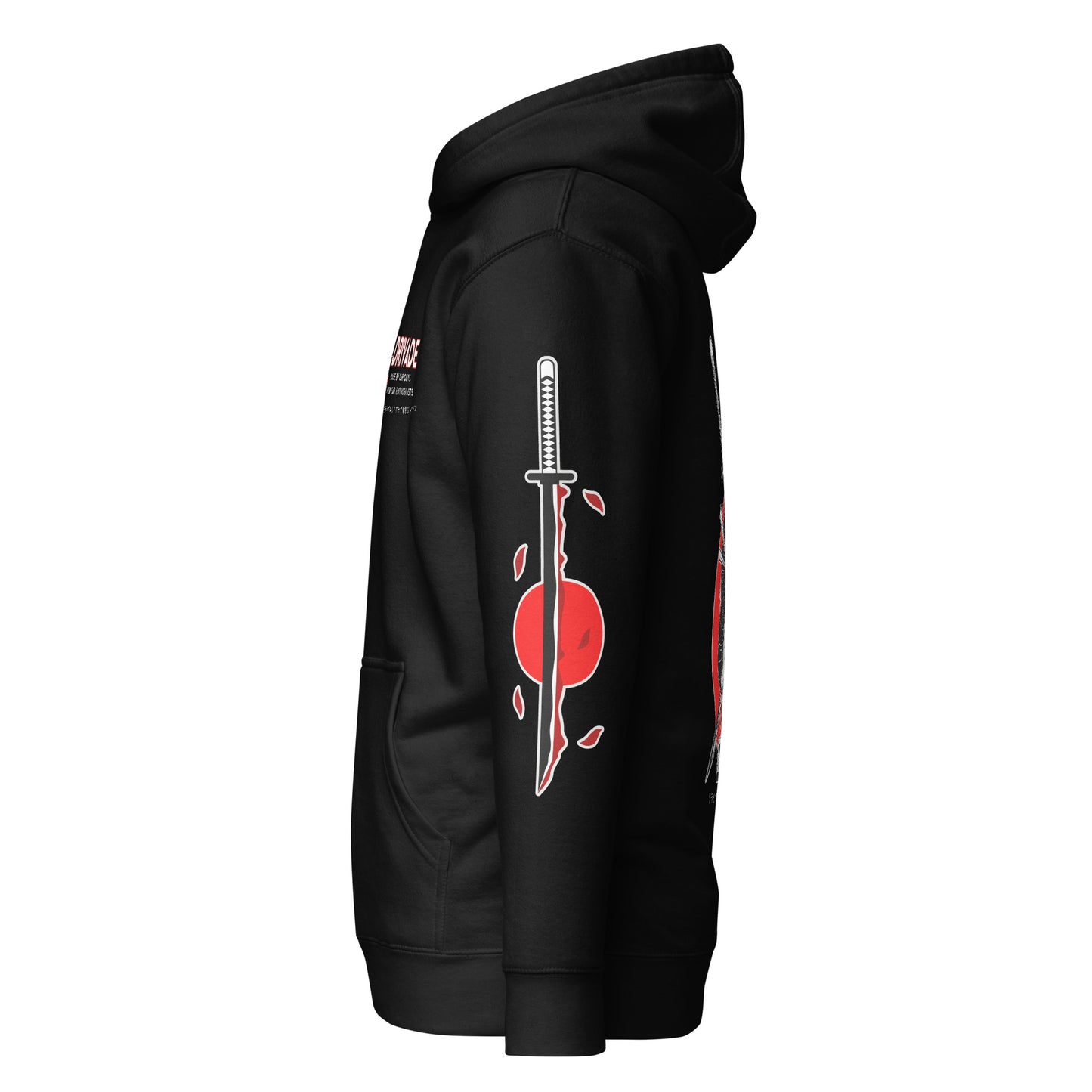 Geisha Katana Unisex Hoodie