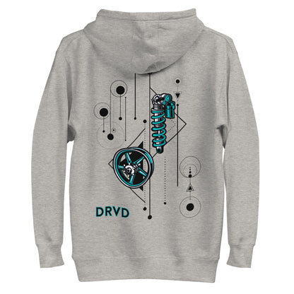 Coilover Graphic Unisex Hoodie Teal