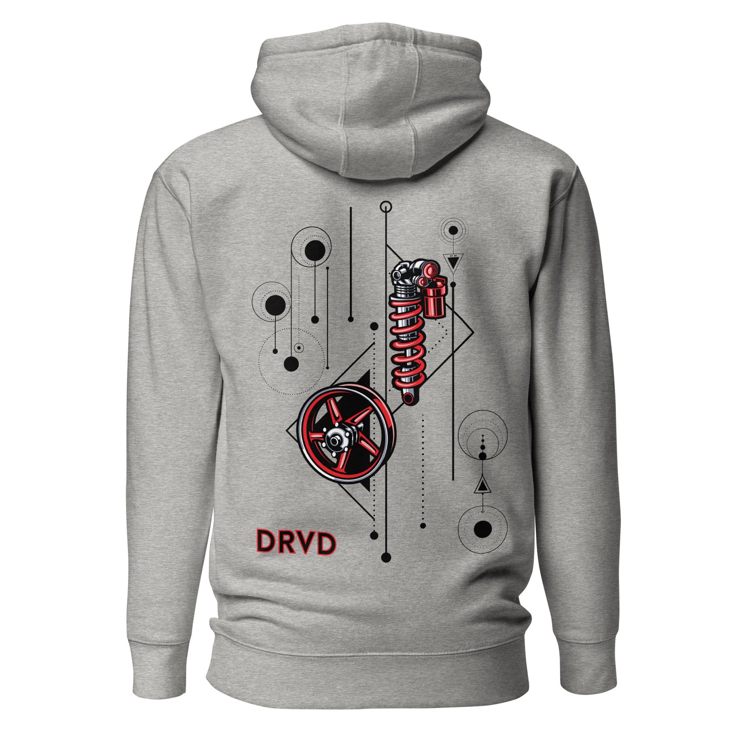 Coilover Graphic Unisex Hoodie Red