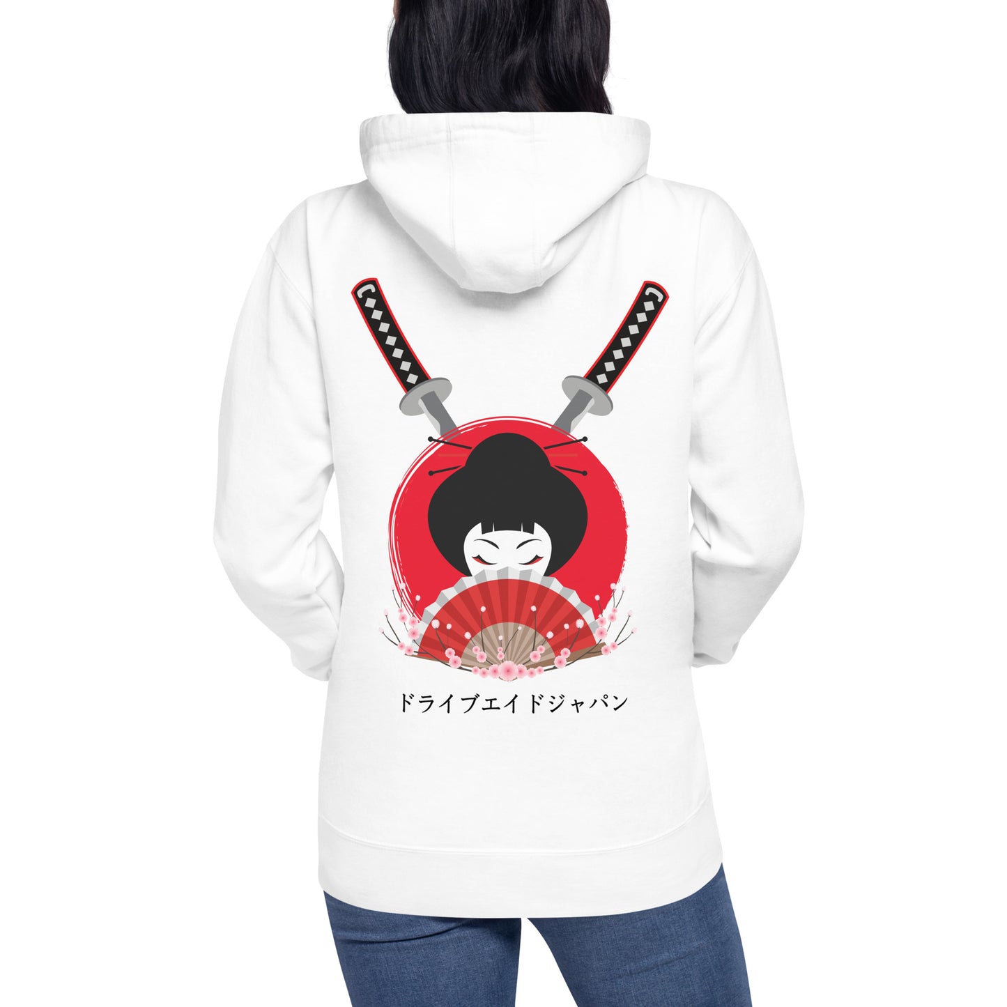 Geisha Swords Unisex Hoodie Hoodie