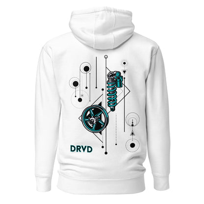 Coilover Graphic Unisex Hoodie Teal