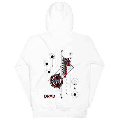 Coilover Graphic Unisex Hoodie Red