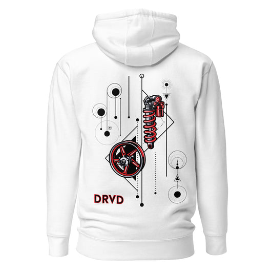 Coilover Graphic Unisex Hoodie Red