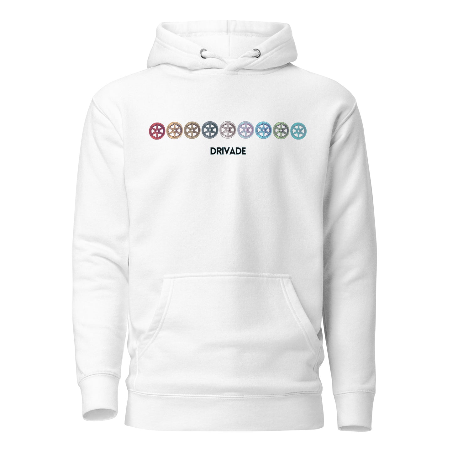 Colorful Rims Unisex Hoodie