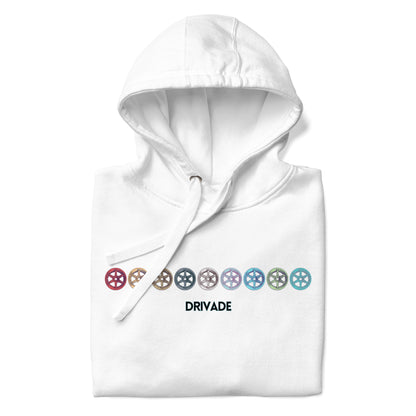 Colorful Rims Unisex Hoodie