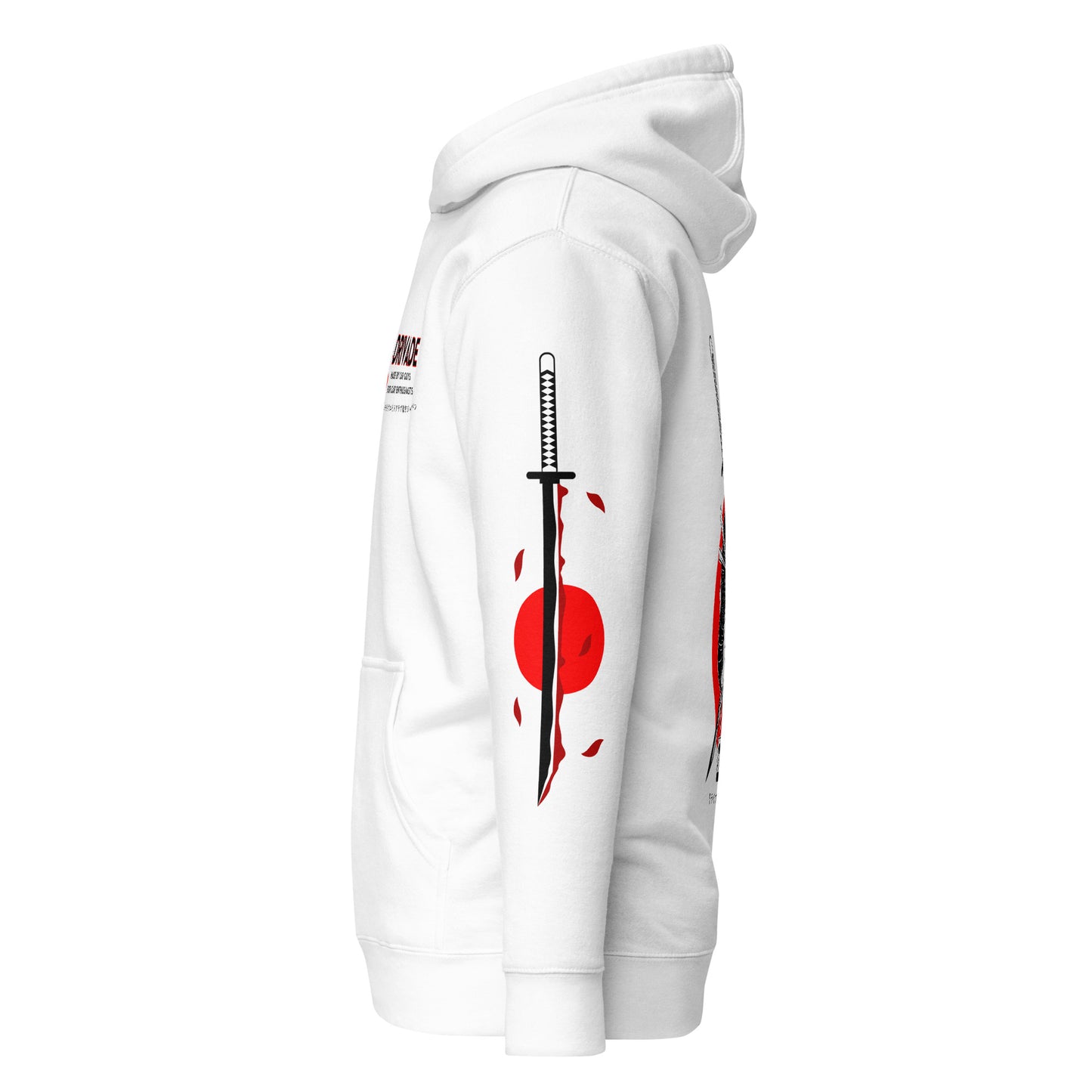 Geisha Katana Unisex Hoodie