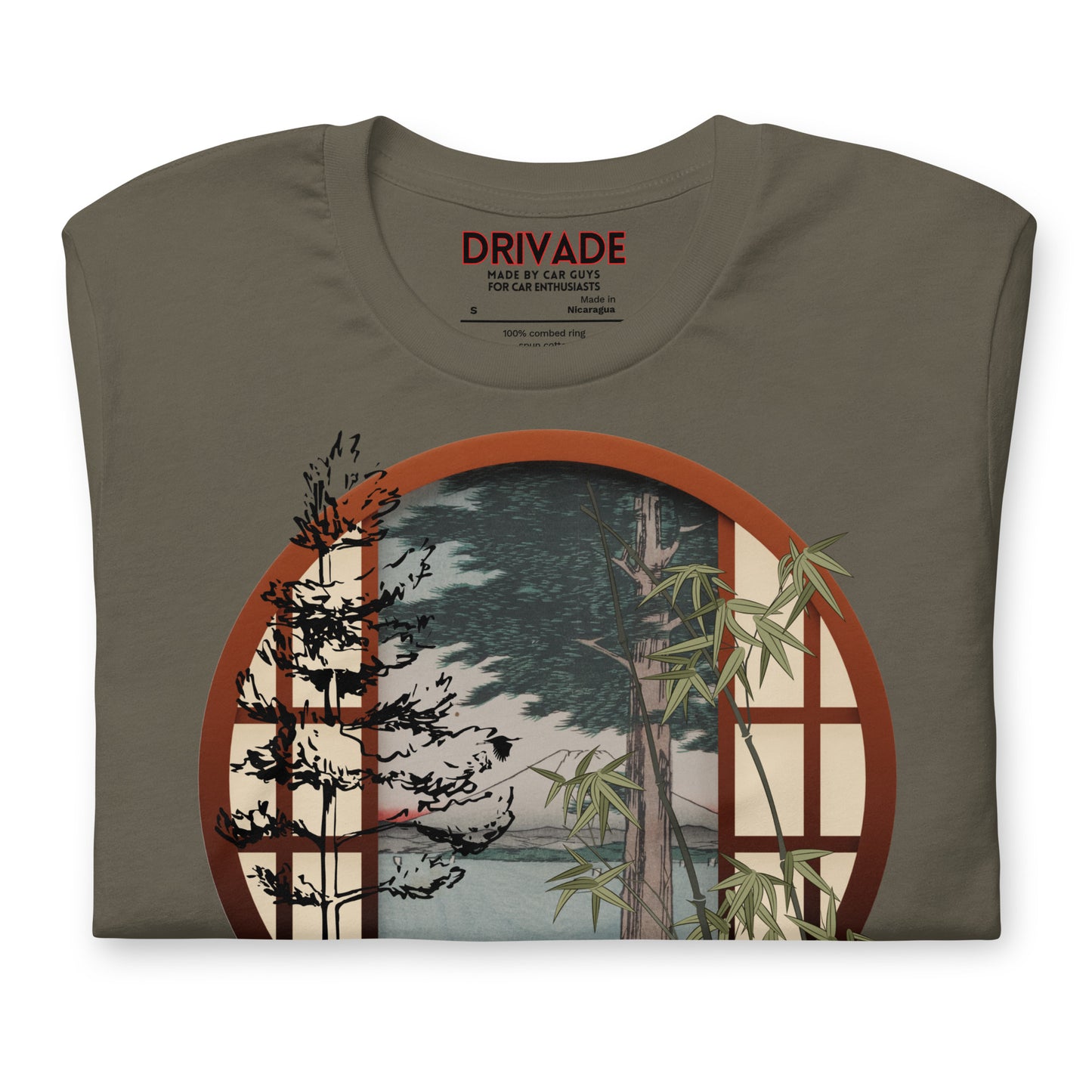 Japanese window Unisex tee