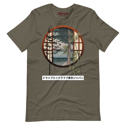 Japanese window Unisex tee