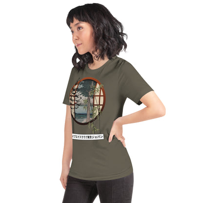 Japanese window Unisex tee