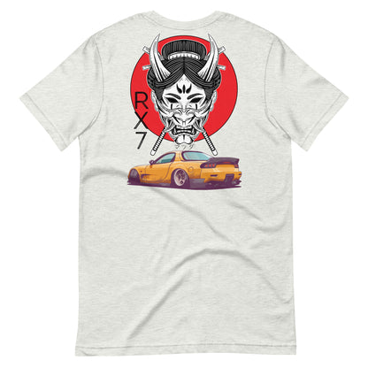 Fem Samurai Mazda RX7 Unisex tee