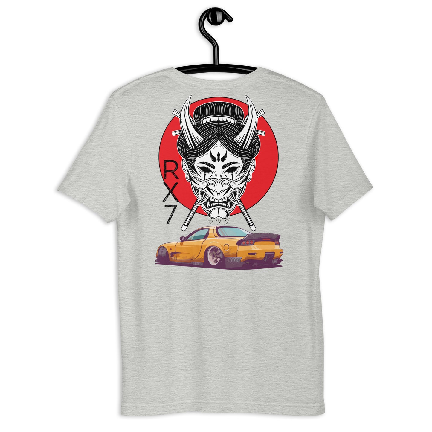 Fem Samurai Mazda RX7 Unisex tee