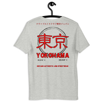 Yokohama Unisex tee - Red