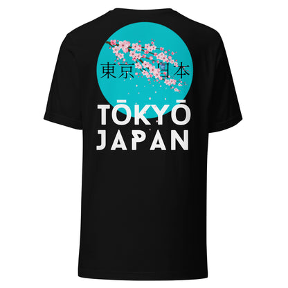 Tokyo Japan Cherry Blossom Unisex Tshirt