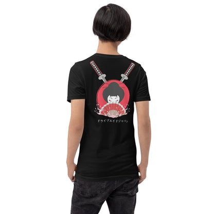 Geisha Swords Unisex t-shirt