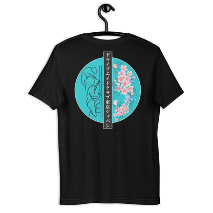 Art Geisha garden Unisex tee