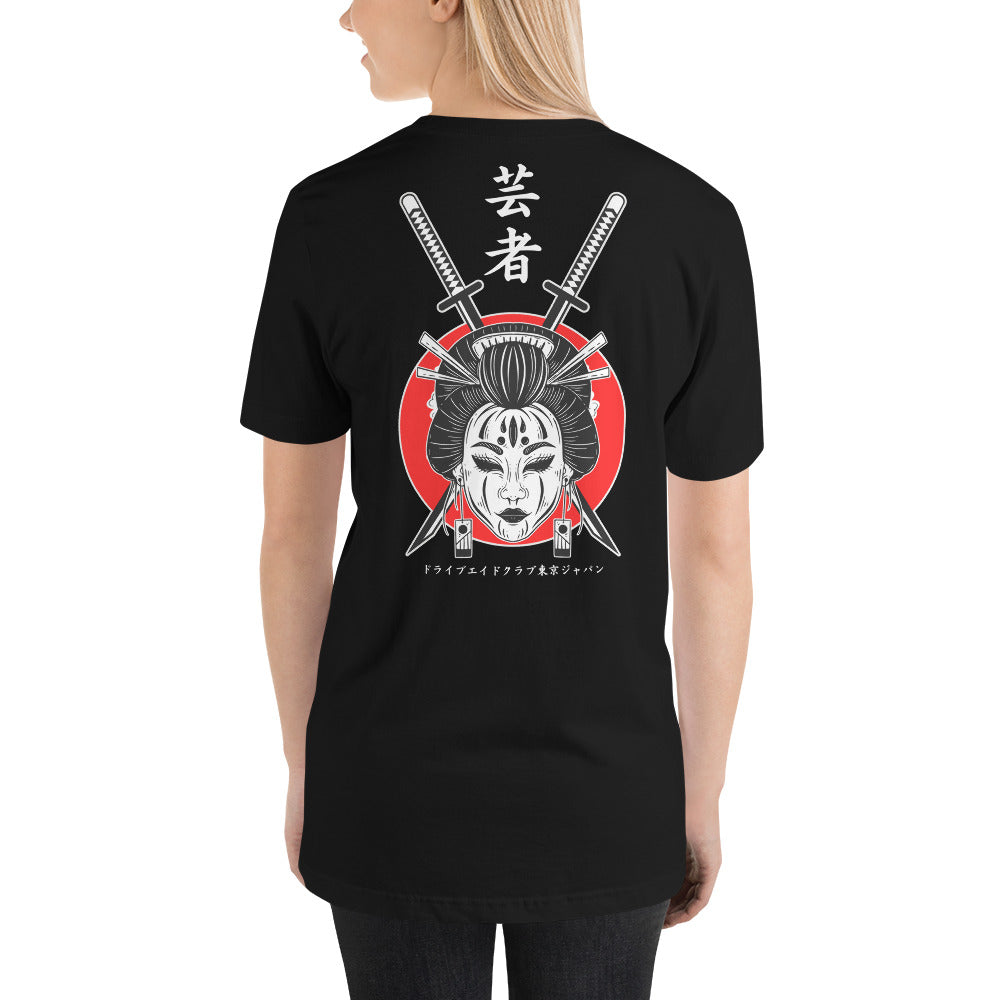 Geisha with Swords Unisex Tee