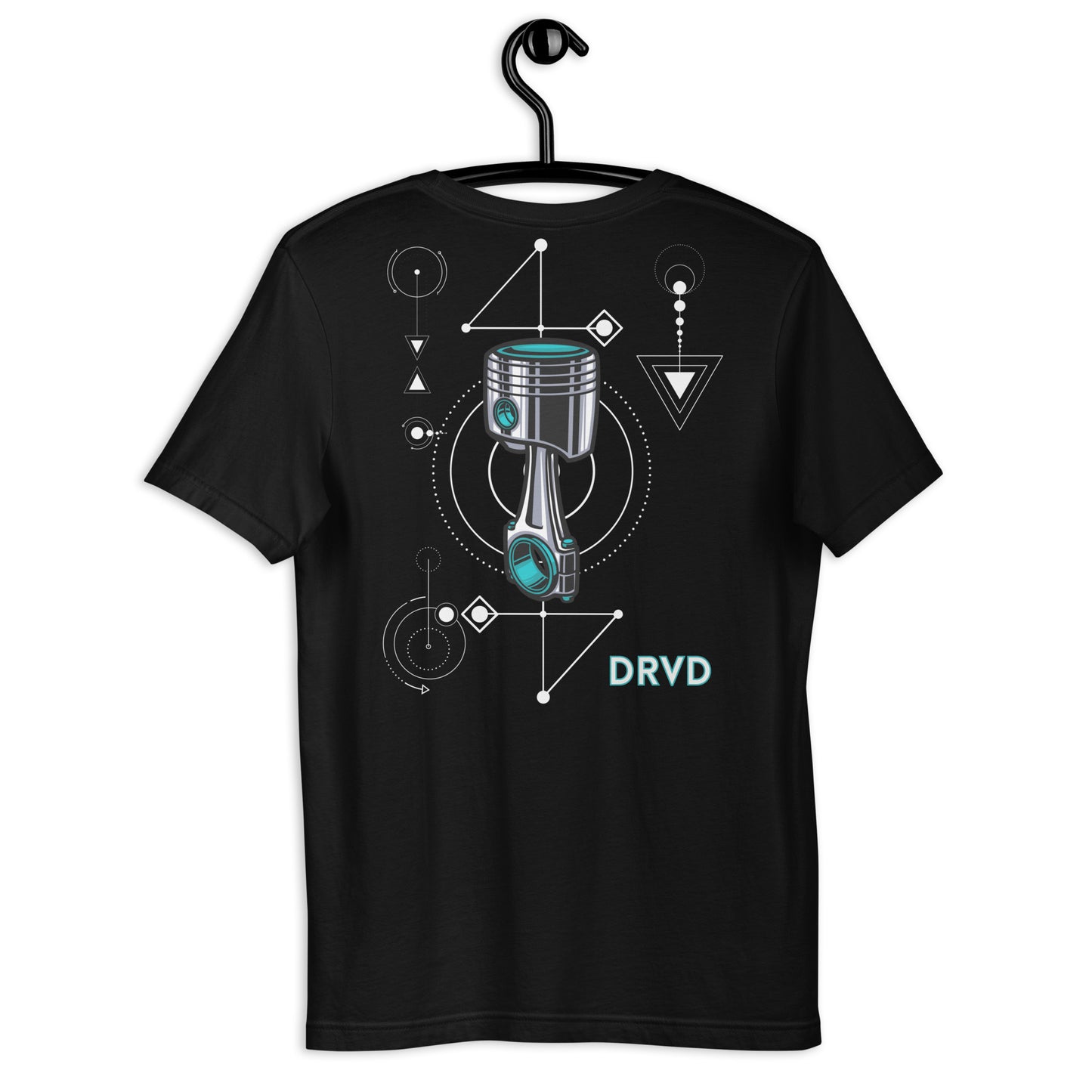 Piston Graphic Unisex tee Teal