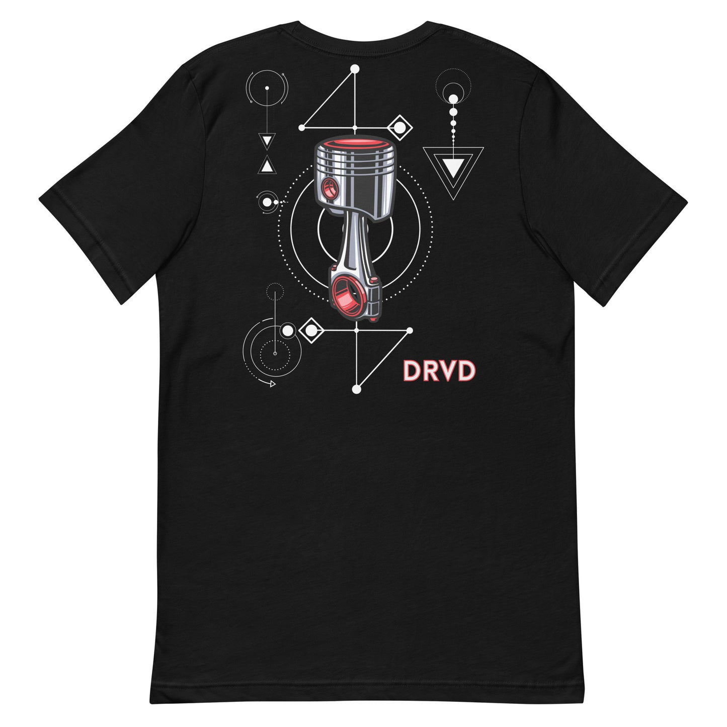 Piston Graphic Unisex tee Red