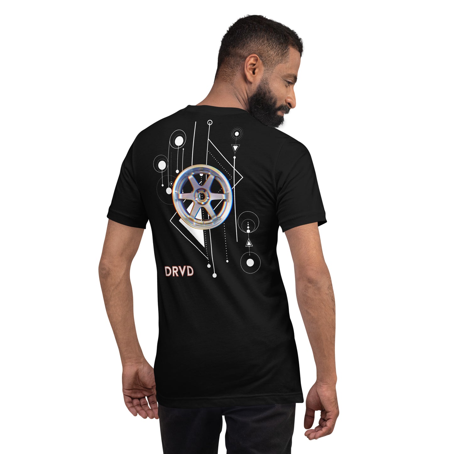 Rim Graphic Unisex tee Silver