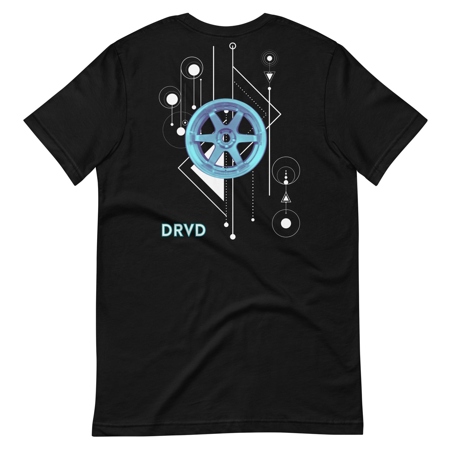 Rim Graphic Unisex tee Blue