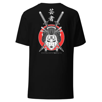 Geisha with Swords Unisex Tee