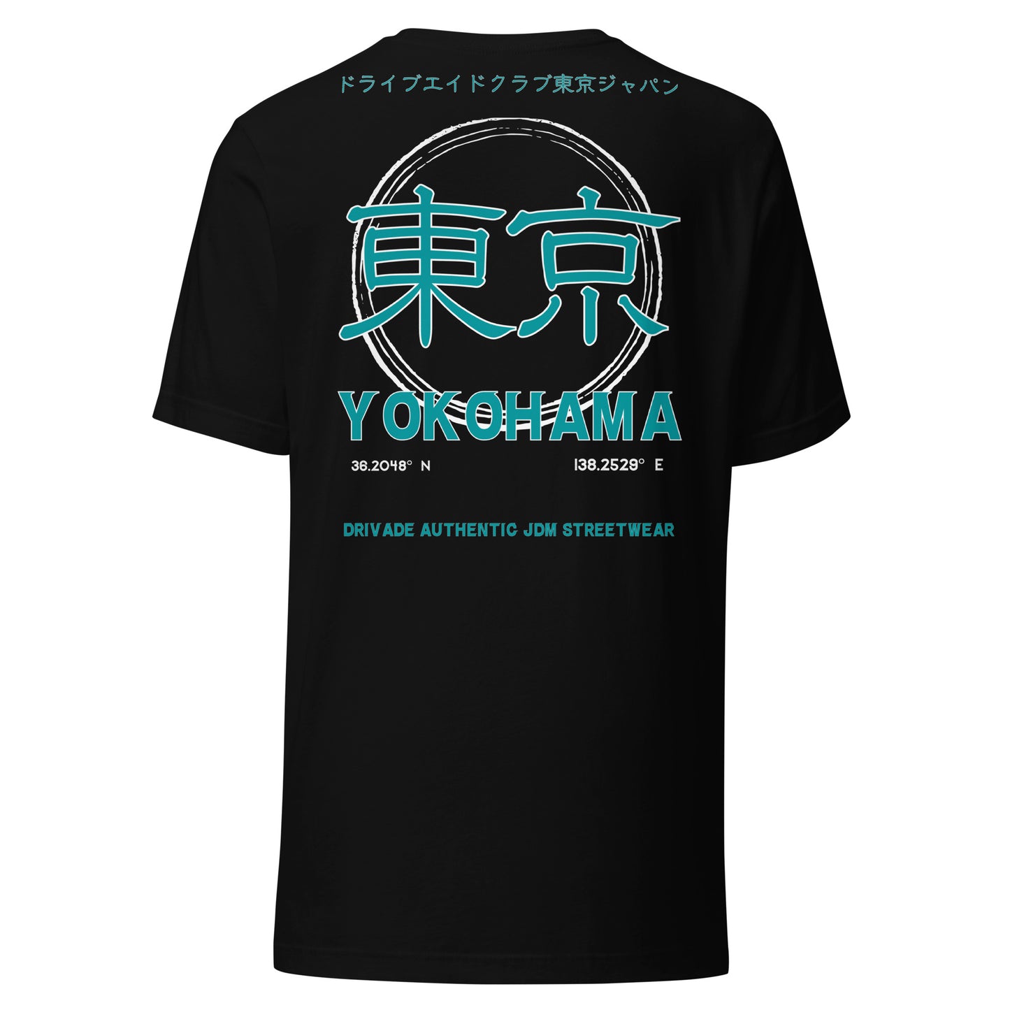 Yokohama Unisex tee Dark - Teal