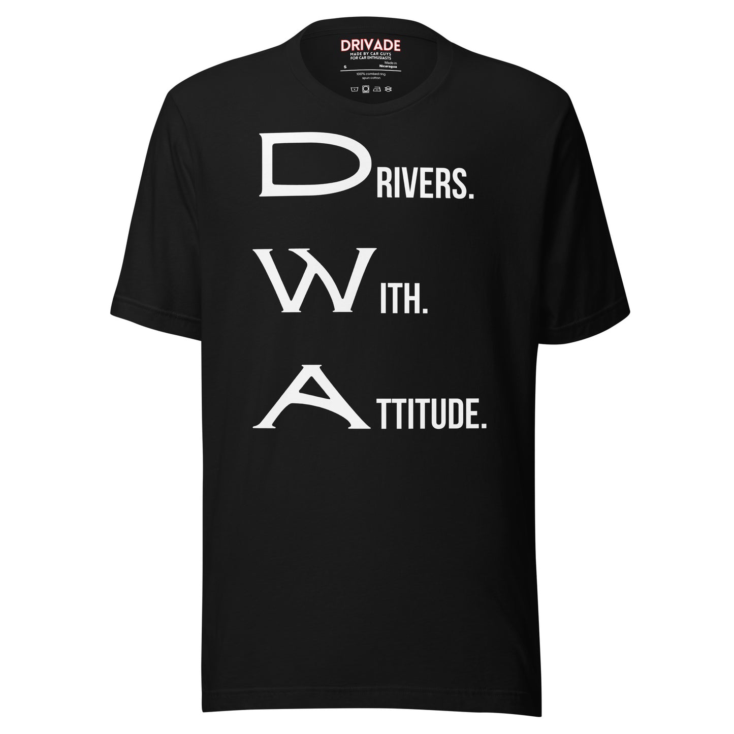 Drivers With Attitude Unisex t-shirt