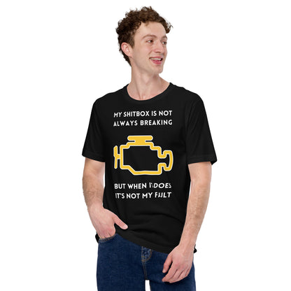 Check Engine Unisex tshirt