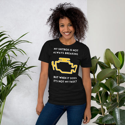 Check Engine Unisex tshirt