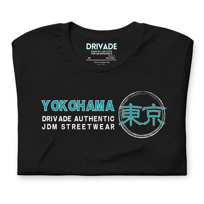 Yokohama Unisex tee Dark - Teal