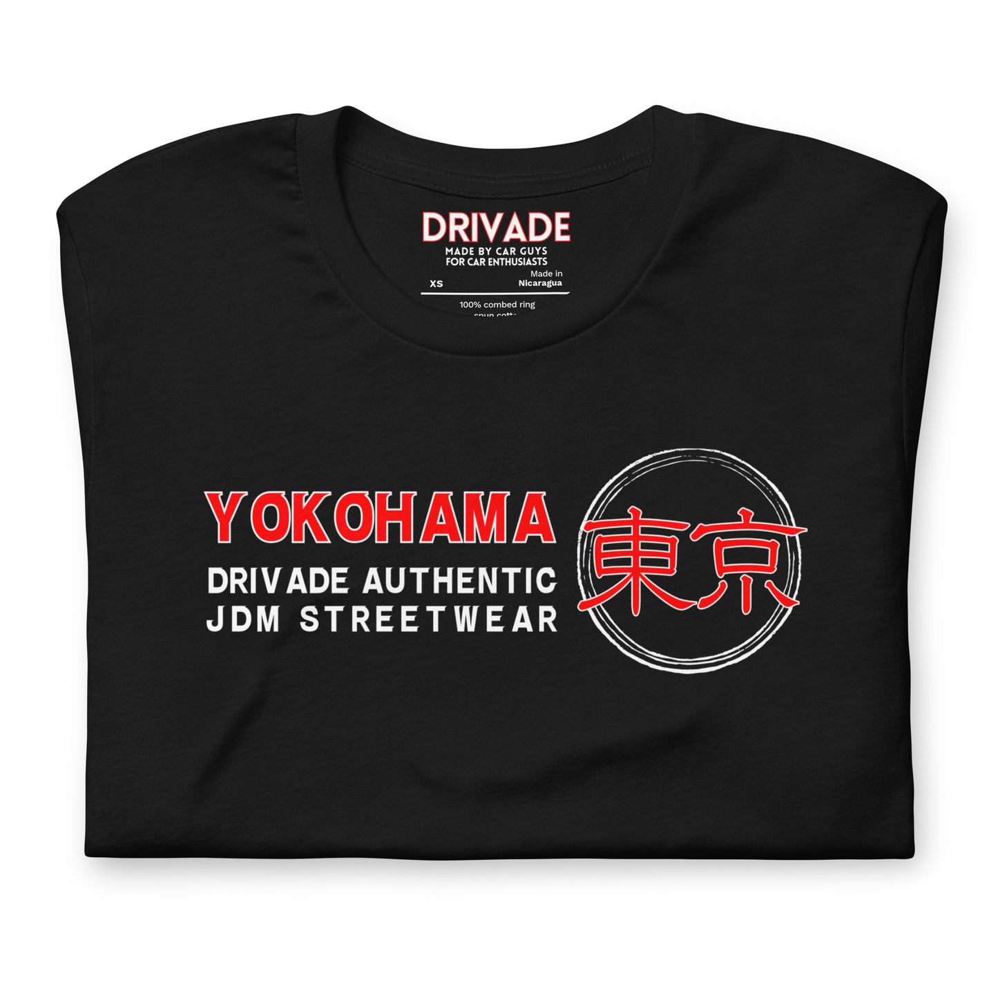 Yokohama Unisex tee Dark - Red