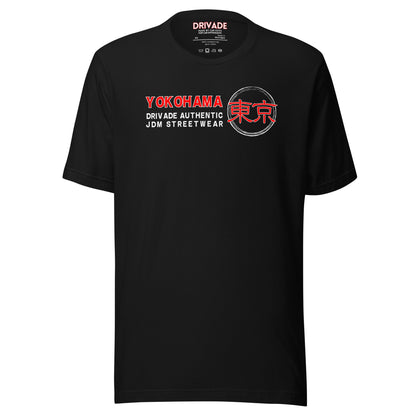 Yokohama Unisex tee Dark - Red