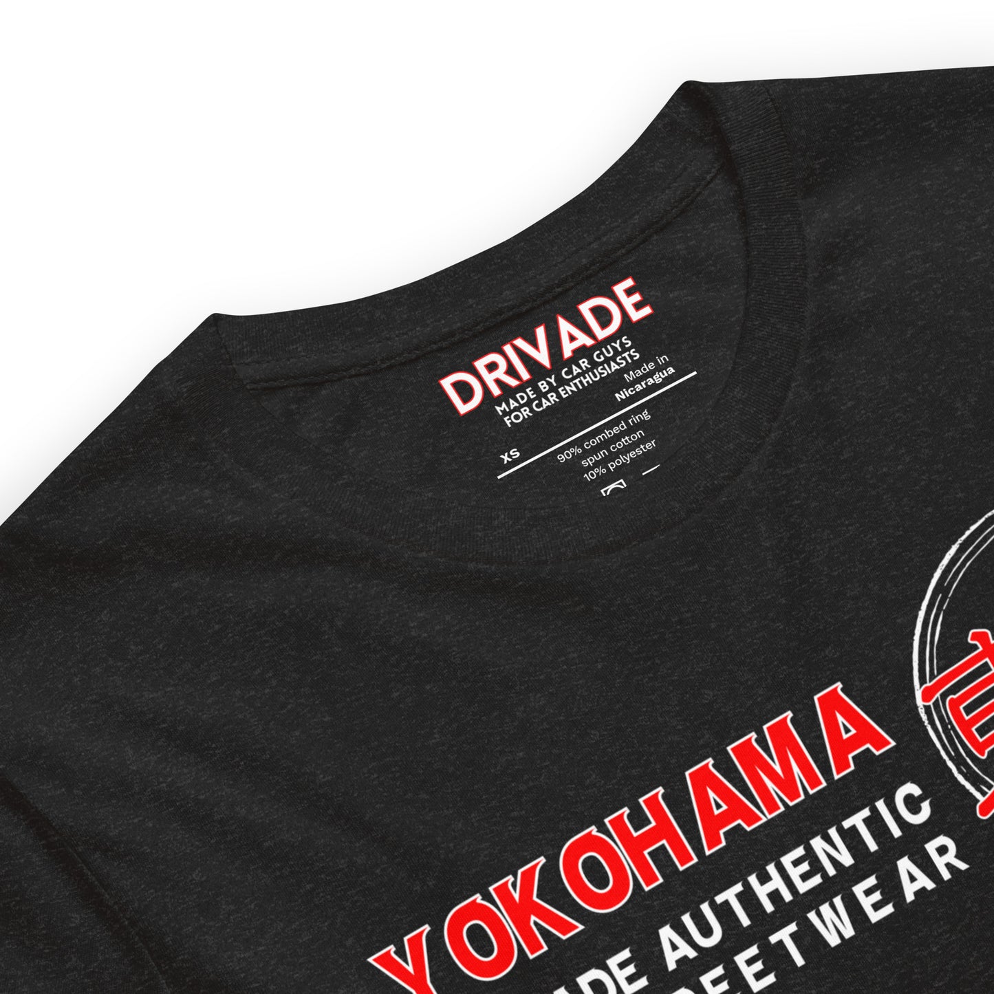 Yokohama Unisex tee Dark - Red