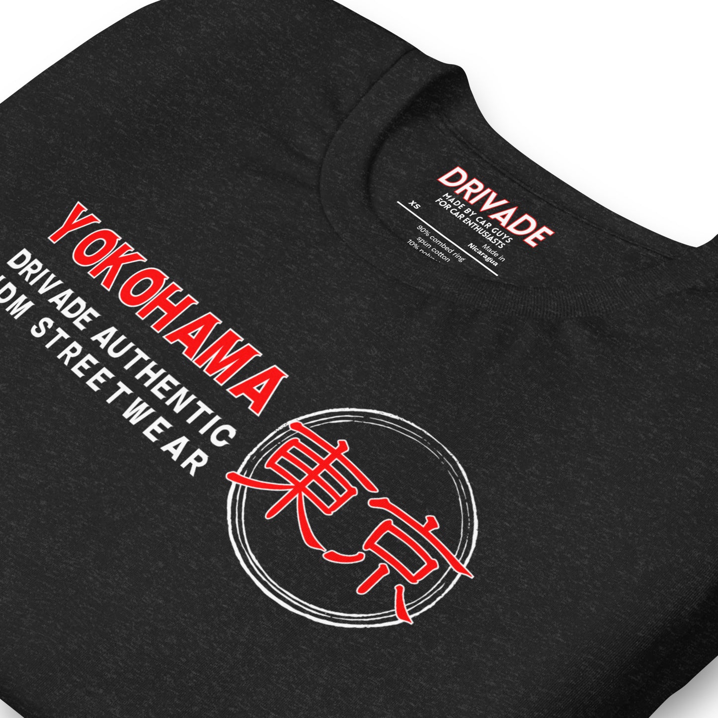 Yokohama Unisex tee Dark - Red