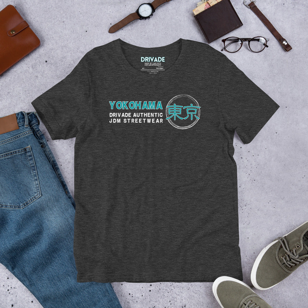 Yokohama Unisex tee Dark - Teal