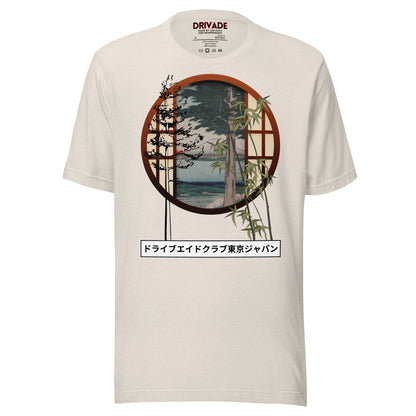 Japanese window Unisex tee