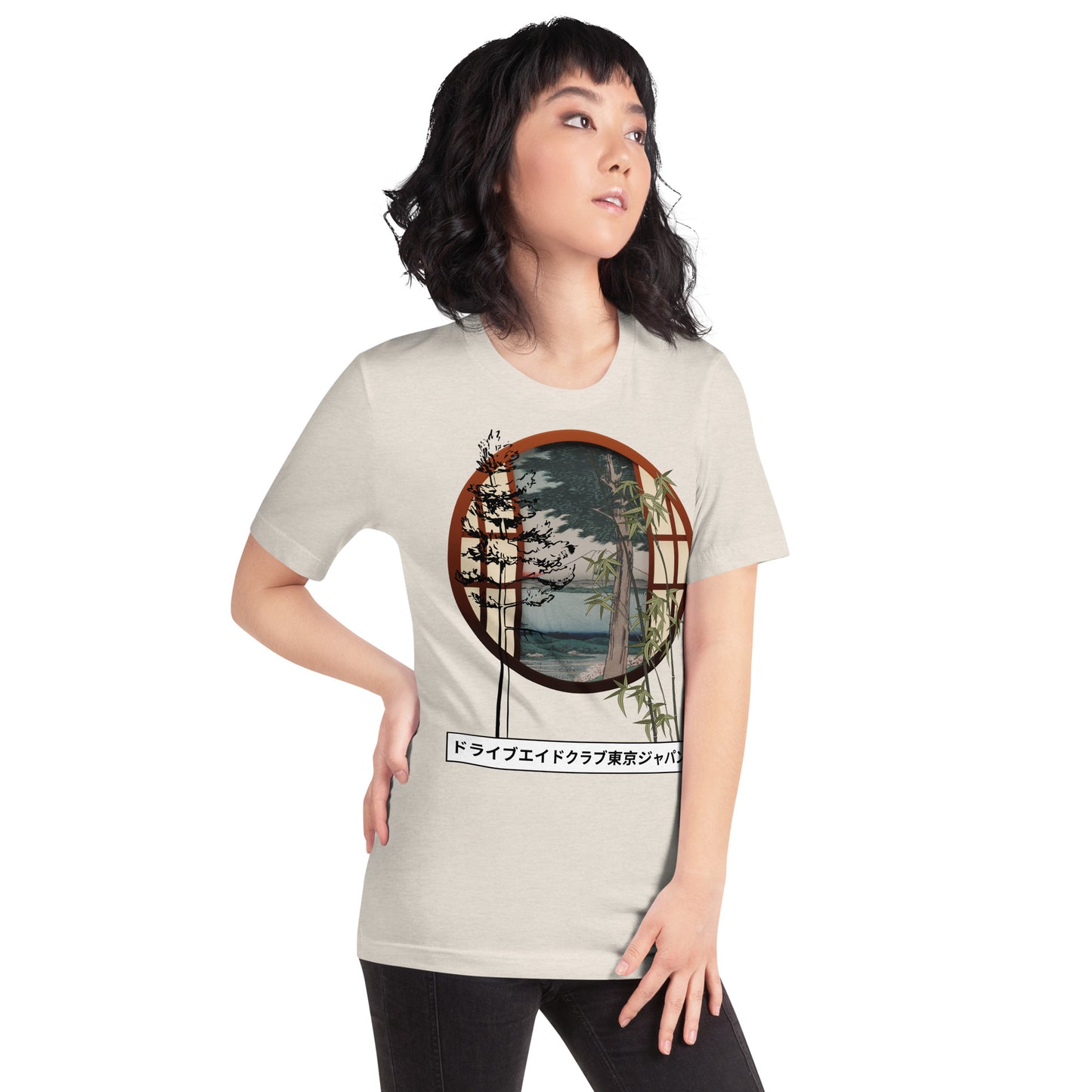 Japanese window Unisex tee