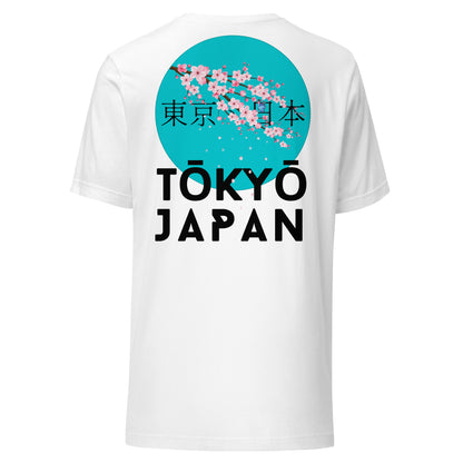 Tokyo Japan Cherry Blossom Unisex Tshirt