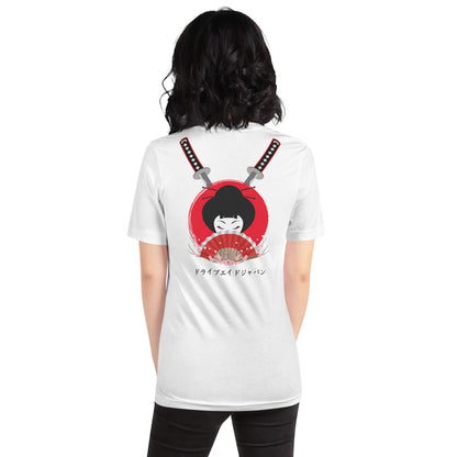 Geisha Swords Unisex t-shirt