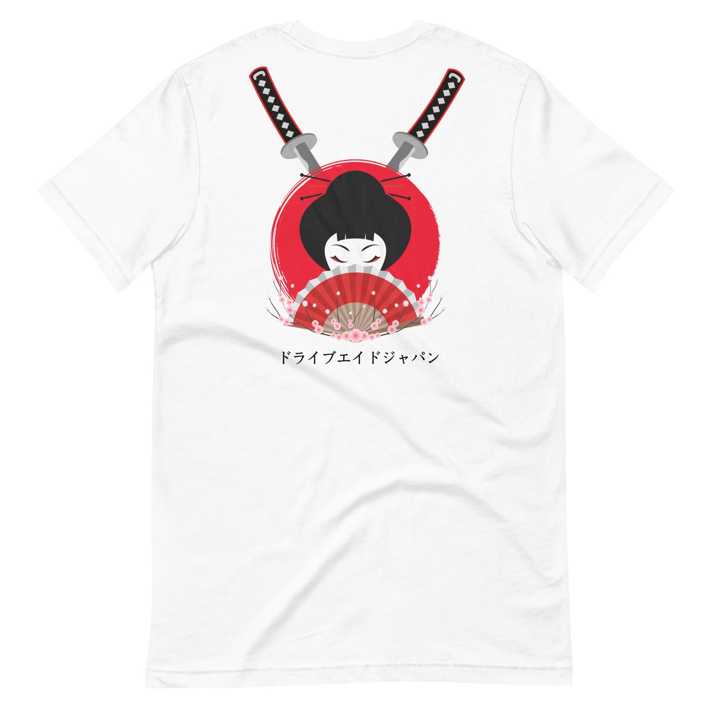 Geisha Swords Unisex t-shirt