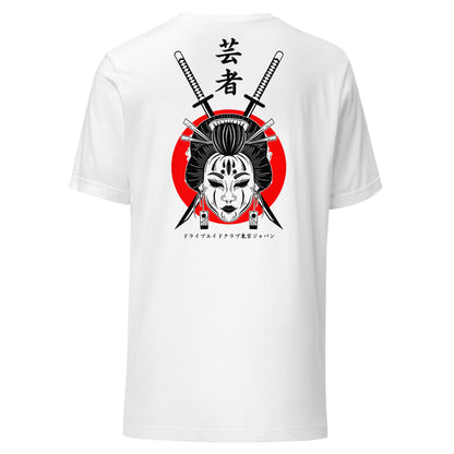 Geisha with Swords Unisex Tee