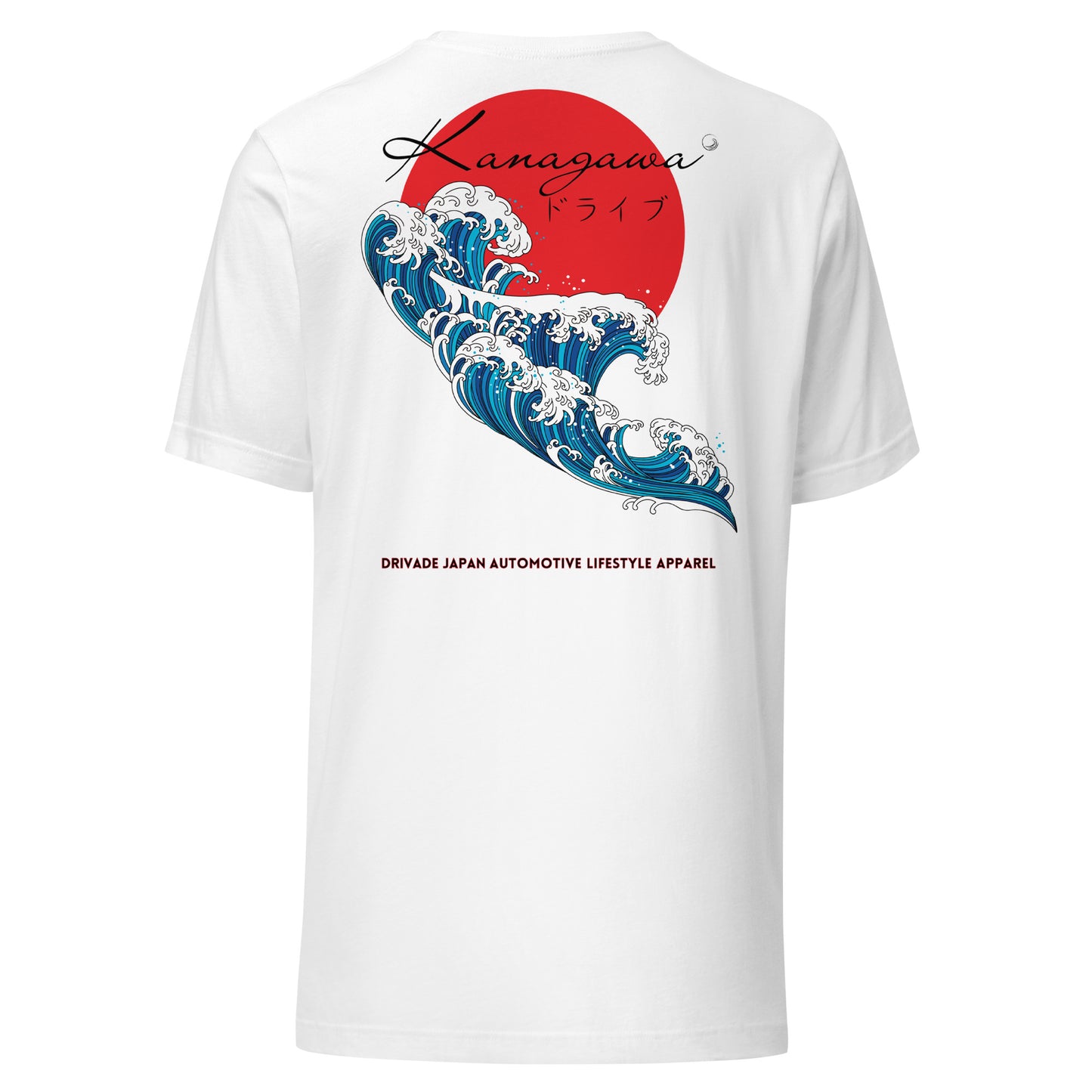 Kanagawa wave Modern Unisex tee