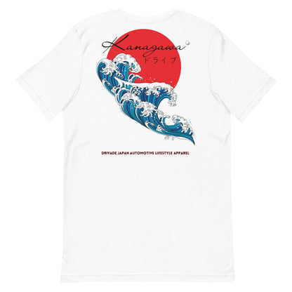 Kanagawa wave Modern Unisex tee