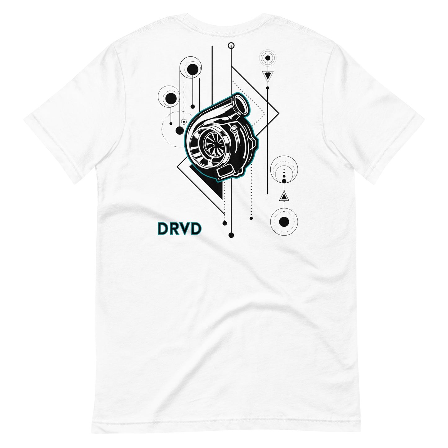 Turbo Graphic Unisex tee Teal