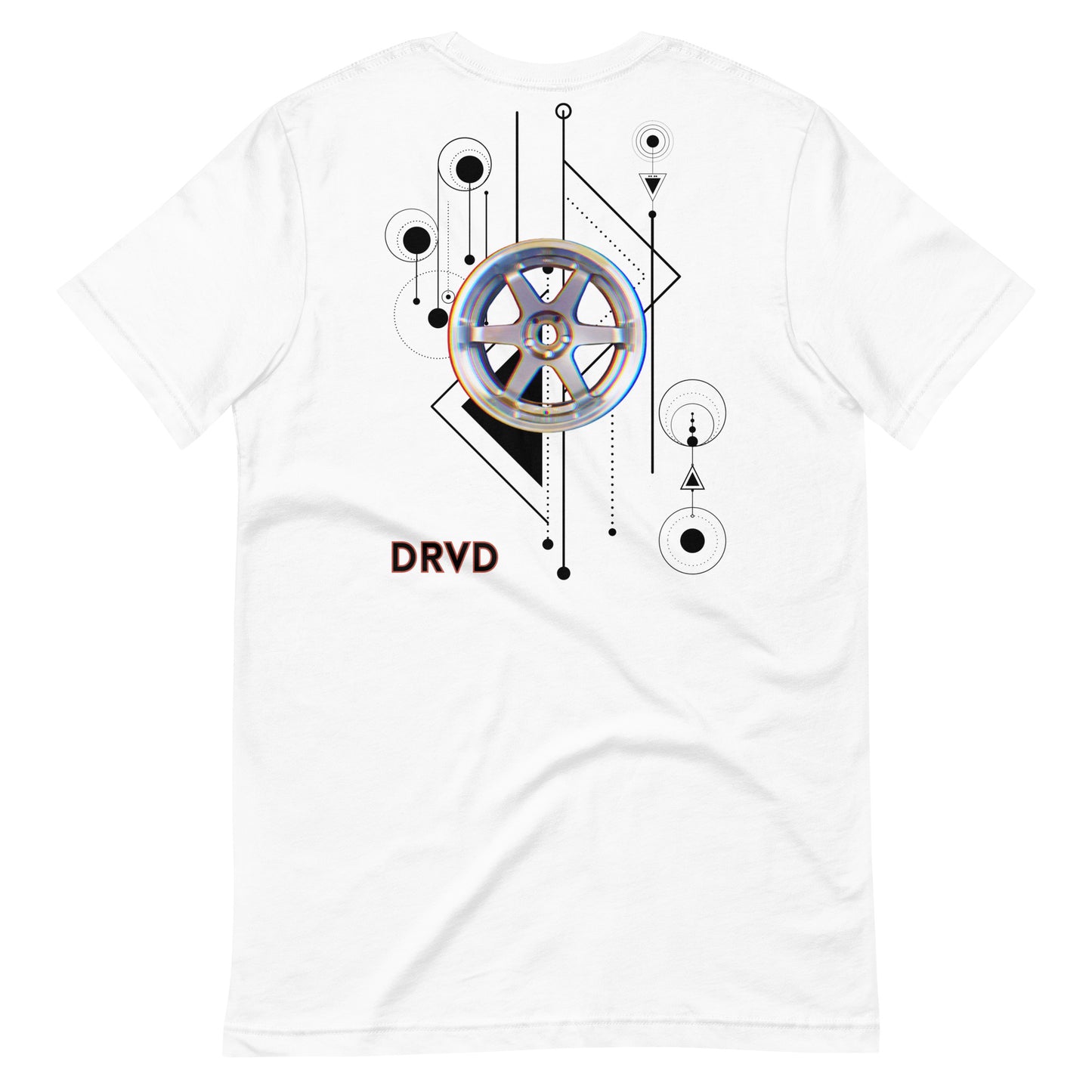 Rim Graphic Unisex tee Silver