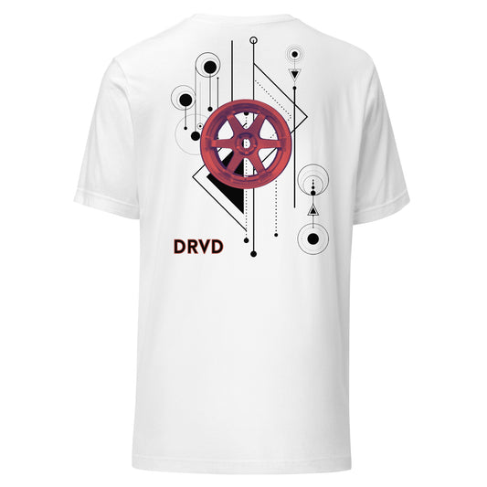 Rim Graphic Unisex tee Red