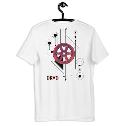 Rim Graphic Unisex tee Red