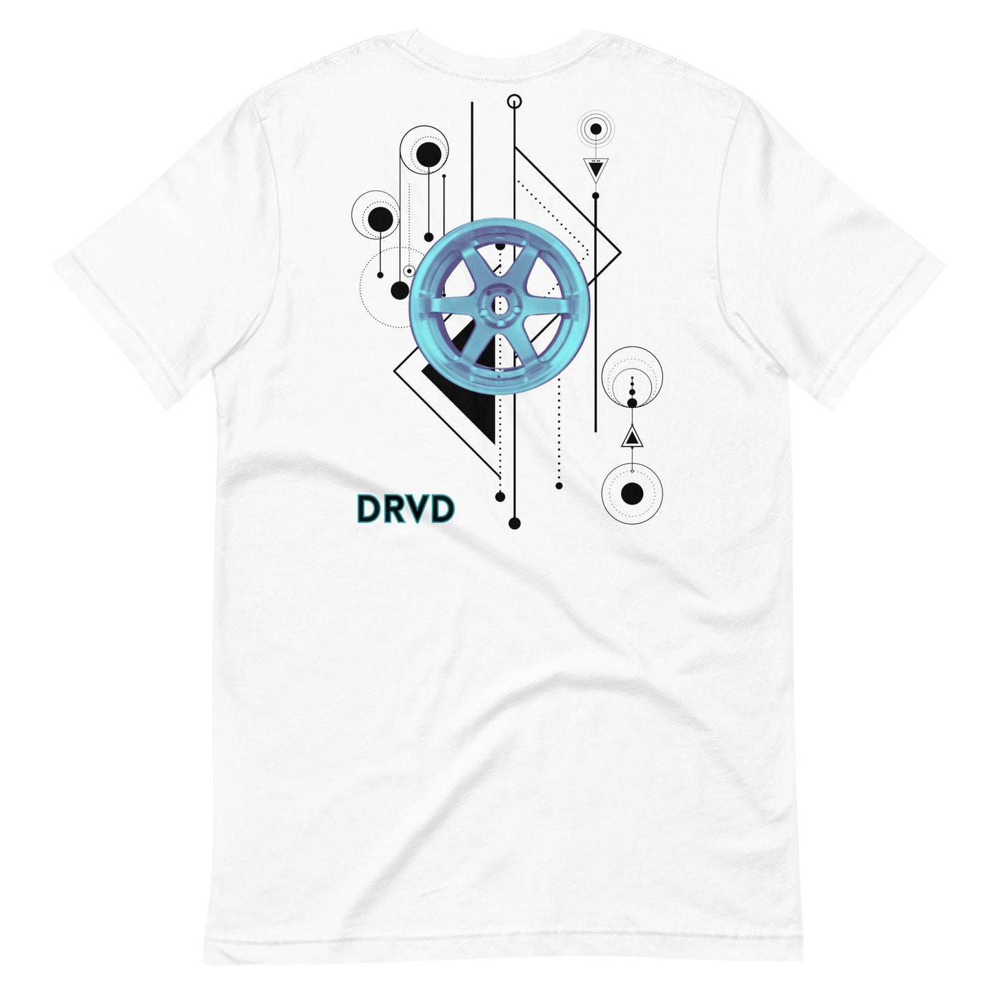 Rim Graphic Unisex tee Blue