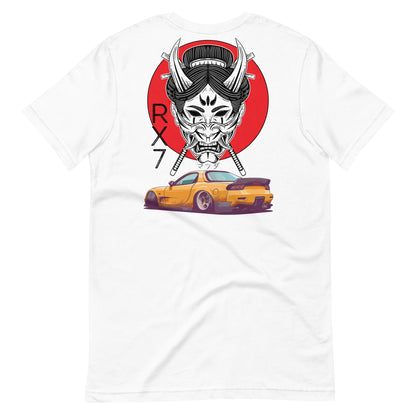 Fem Samurai Mazda RX7 Unisex tee