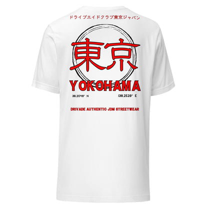 Yokohama Unisex tee - Red